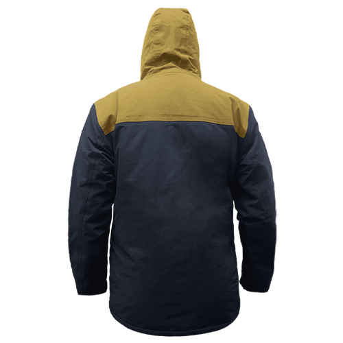 PARKA HW KODIAK AZUL MOSTAZA S