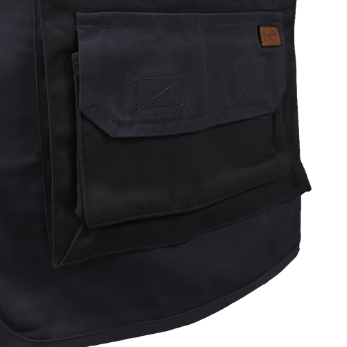 CHALECO GEOLOGO GABARDINA QUEBEC GRIS XXL