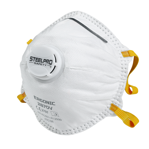 RESPIRADOR DESCARTABLE ERGONIC FFP2 (10 UN) 2870V