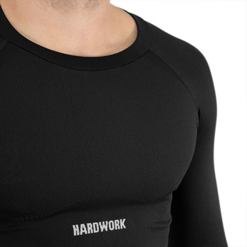 PRIMERA CAPA HW PATAGONIA SPANDEX NEGRO CAMISETA S-M-L