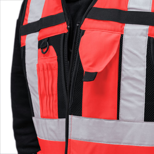 CHALECO GEOLOGO ALASKA XPERT HOMBRE ROJO S