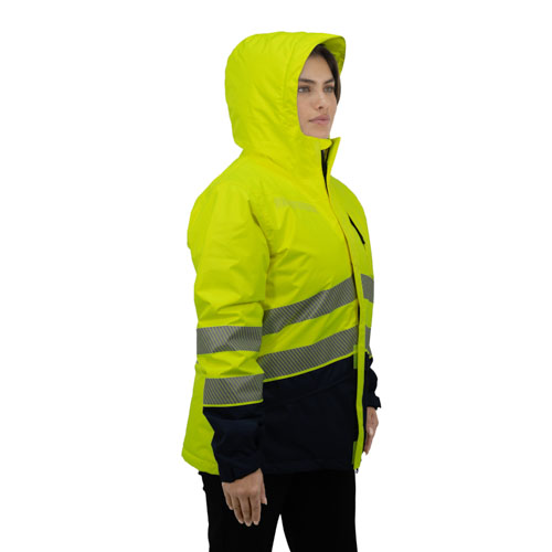 PARKA HW ARTICA MUJER AMARILLO FLUOR XS