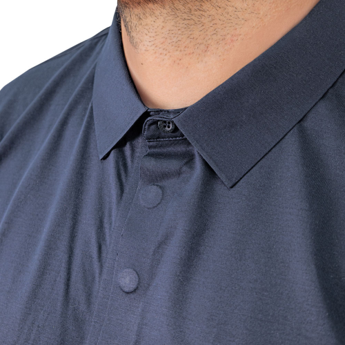 POLERA HW WINDSOR MANGA CORTA GRIS XXL
