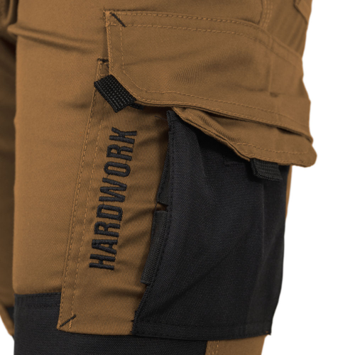 PANTALON CARGO HW DAKOTA SPANDEX TABACO S