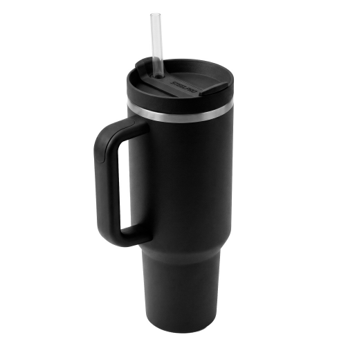 MUG TERMICO C/ BOMBILLA NEGRO