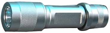 LINTERNA CHINA ALUMINIO LED N° HS-8026 3 PILAS  3A (OF)