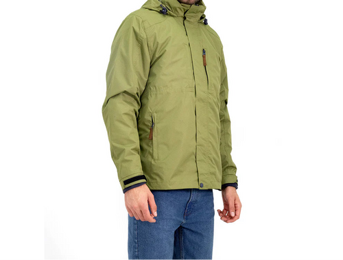 PARKA DESMONTABLE QUEBEC OTTAWA 3 EN 1 VERDE OLIVA S