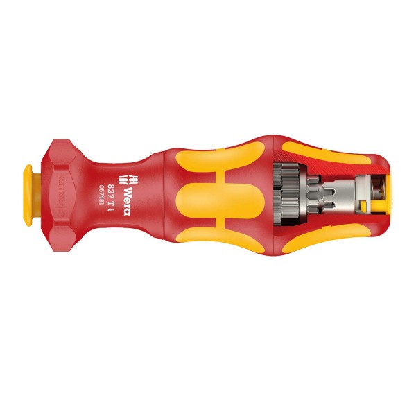 Destornillador Kraftform aislado con engranaje Kompakt Turbo i 1000V VDE Wera