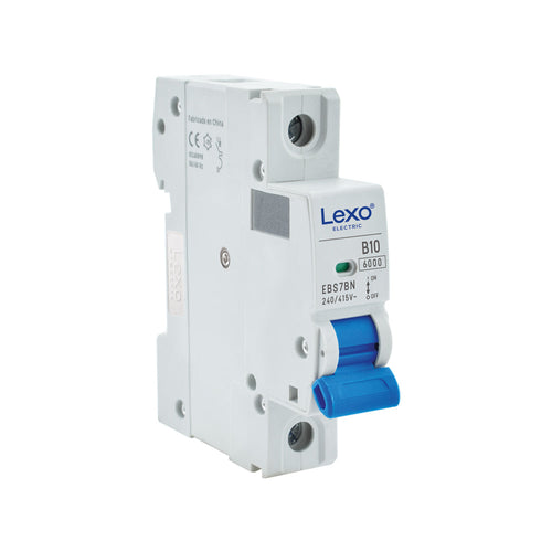 Interruptor automático 1X16A curva B 6kA