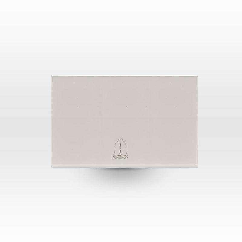 MÓDULO PULSADOR TIMBRE TECLON 73 MM 10A 250V BEIGE