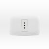 TOMA CORRIENTE SIMPLE 10A 250V BLANCO ARMADO