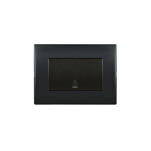 TECLON ANDES PULSADOR TIMBRE 10A 250V BLACK ARMADO