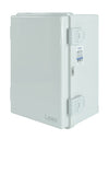 GABINETE PLASTICO COLOR GRIS 400X500X200cm IP65