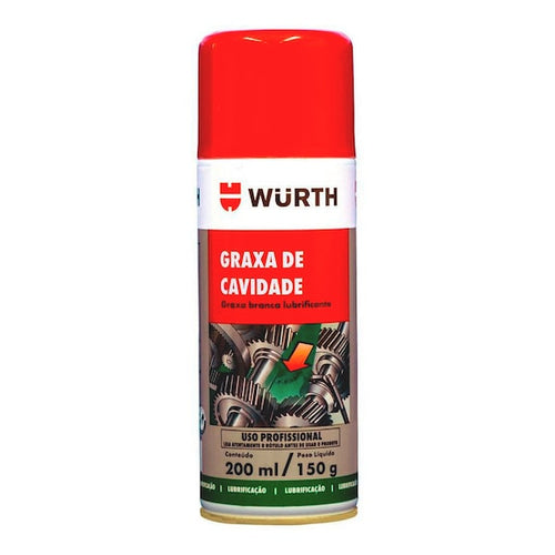 GRASA BLANCA PARA CAVIDADES SPRAY 200ML - WURTH - WURTH