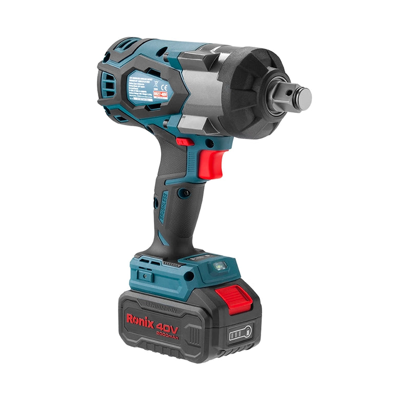 Llave De Impacto Inalámbrica Ronix 8927-40V 3/4" 1350N·m