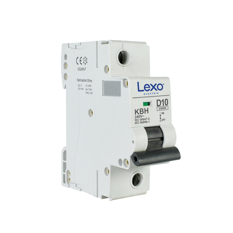 Interruptor automático 1X50A curva D 25kA