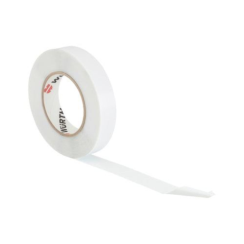 CINTA-DOBLE-CARA-TRANSP-19MMX10M - WURTH