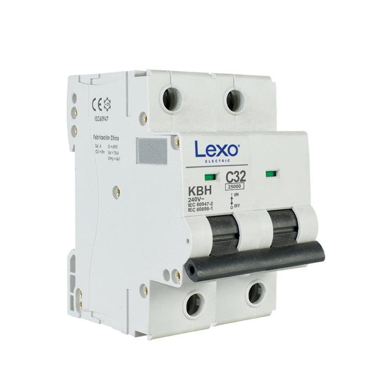 Interruptor automático 1P+N 32A curva C 25kA