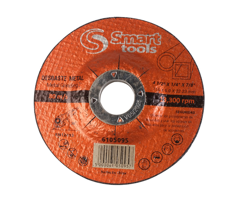 DISCO DE DESBASTE AC./INOX. 4.5X63MM. #A24 EXTRA