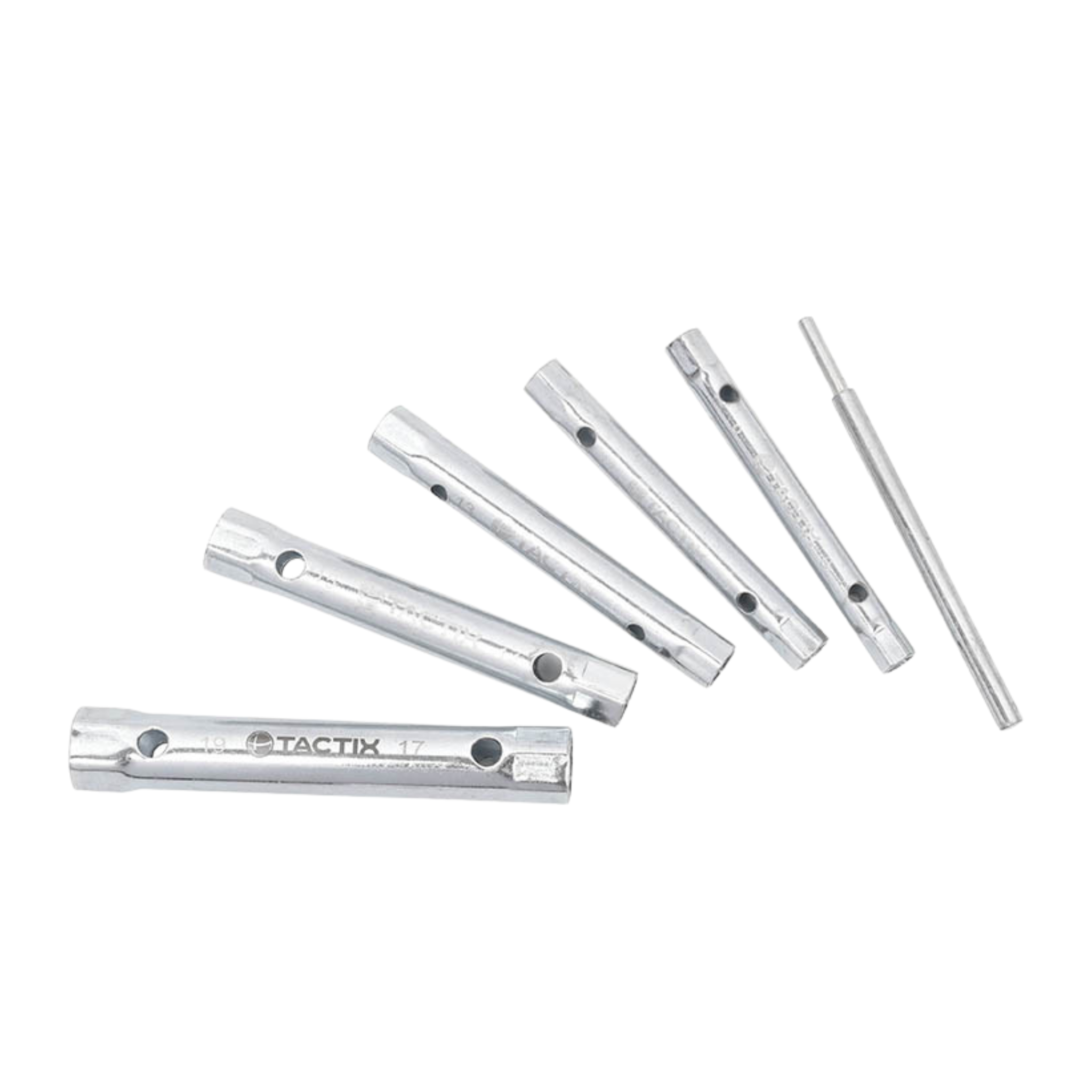 LLAVE TUBULAR TACTIX # 373246 JGO. 6 PIEZAS