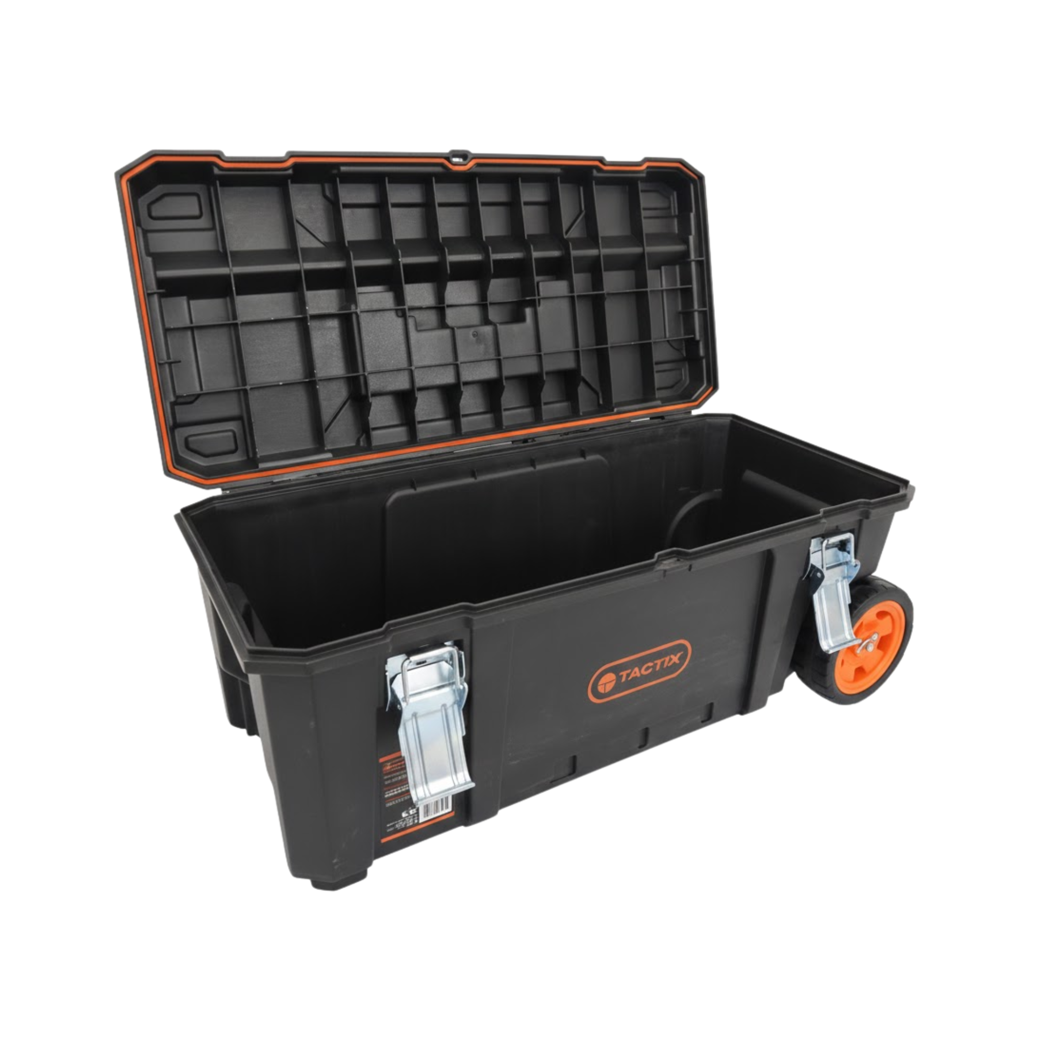 CAJA HERRAMIENTAS TACTIX #320394 28" PLAST.C/RUEDAS 71.2X33.6X30.0 CM