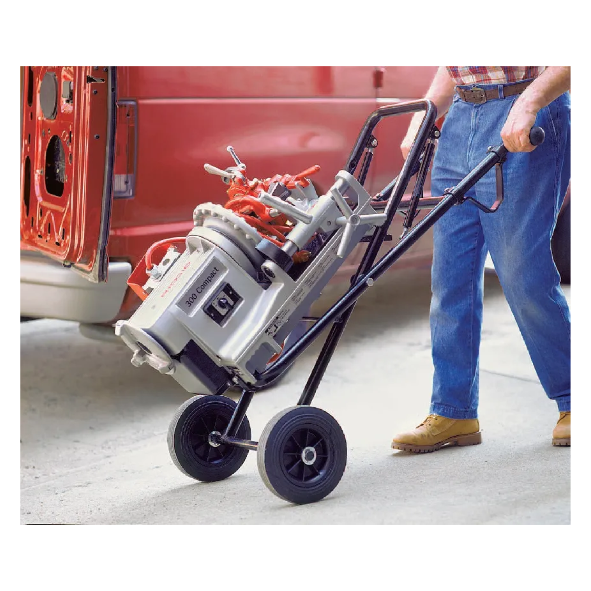 Maq.roscadora #300 compacta 1/8-2 (54482) - RIDGID