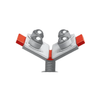 Jgo. soporte de bolas para tubos (37997) - RIDGID