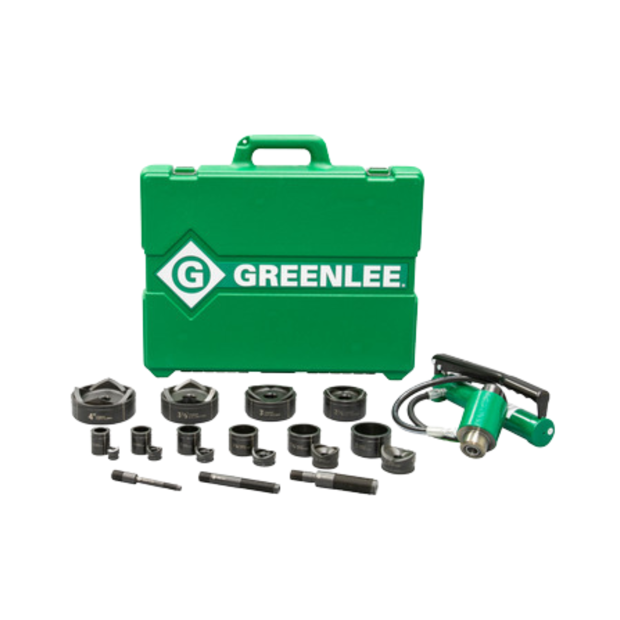 Jgo. sacabocados hidraulico 1/2 - 4 ac (7310sb) - GREENLEE