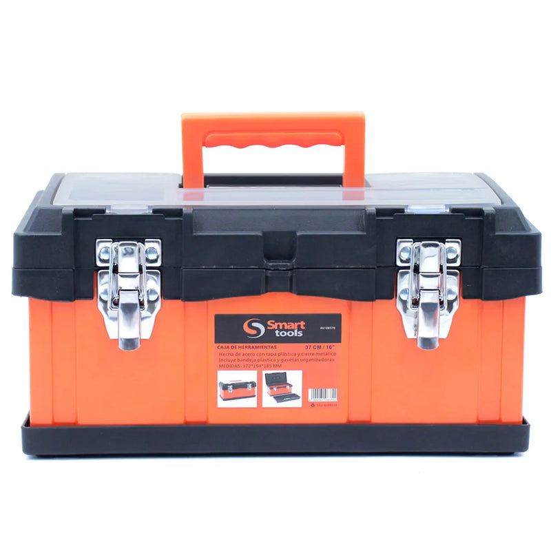 CAJA HERR. 16” Acero/Plastico con cierre metálico