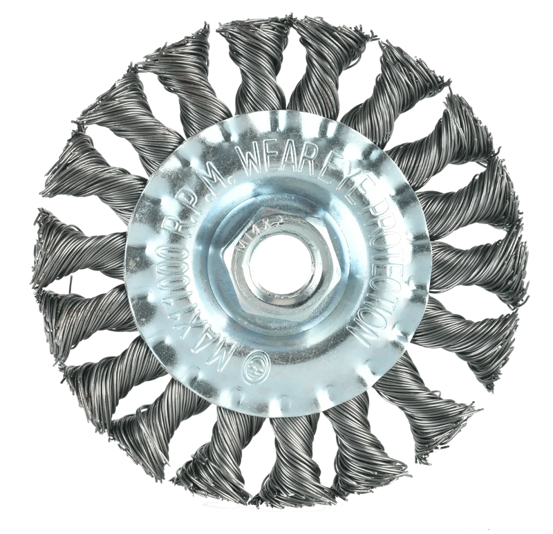 GRATA CIRCULAR ACERO TRENZADO 4 M14X2