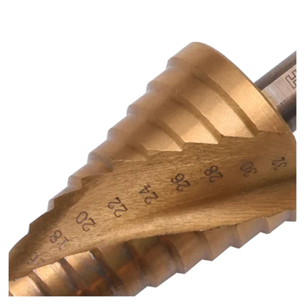 Set de brocas cónicas escalonadas 3 piezas 614143 - HARDEN