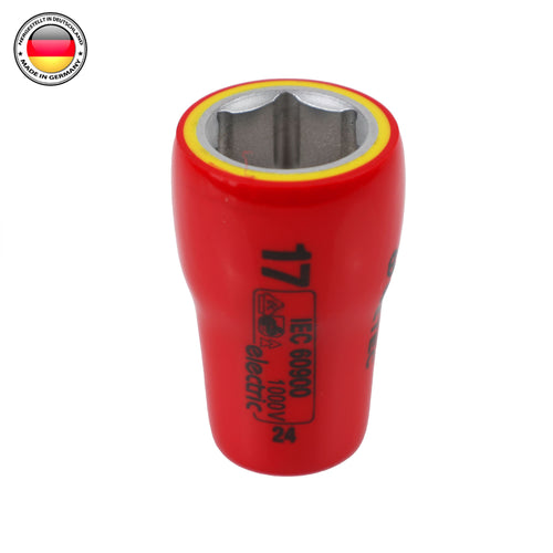 Soquete para dado 17 mm 3/8