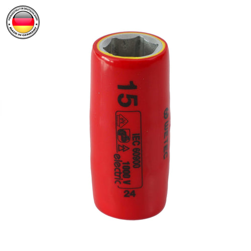 SOQUETE PARA DADO 15MM 1/2″. AISLADO