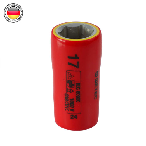 SOQUETE PARA DADO 17MM 1/2″. AISLADO