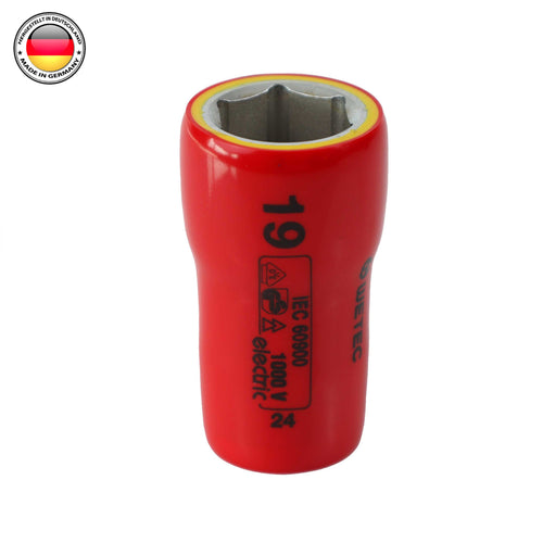 SOQUETE PARA DADO 19MM 1/2″. AISLADO