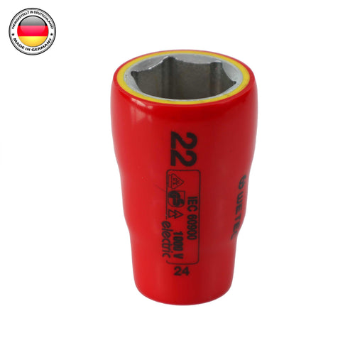 SOQUETE PARA DADO 22MM 1/2″. AISLADO