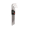 Set de 9 llaves allen en L. soporte simple