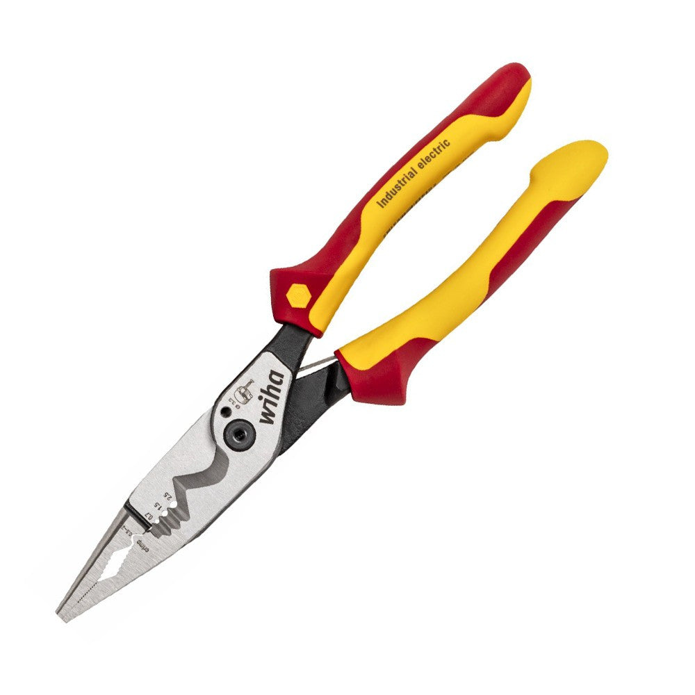 Alicates de instalación multifunción 8 en 1 aislados VDE 225 mm WIHA