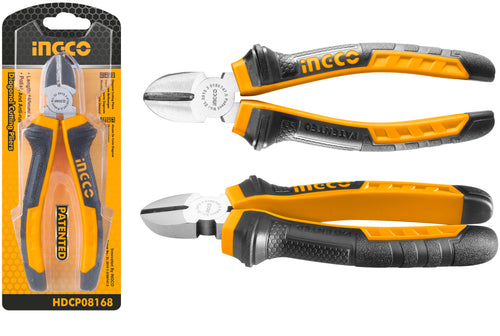 ALICATE INGCO - 180 MM /7" CORTE DIAGONAL # HDCP08188