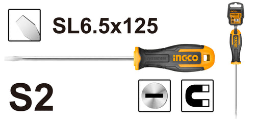 ATORNILLADOR INGCO CARPINTERO 6.5 x125 MM # HS686125(OF)