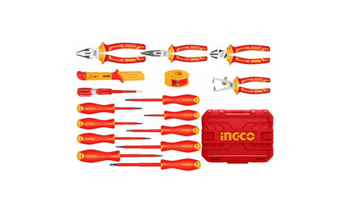 HERRAMIENTAS INGCO MANUALES AISLADAS 1000V JGO.16 PZAS. # HKITH1601
