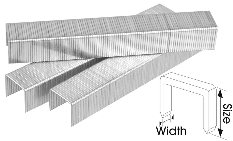 GRAPA INGCO 7/16" ANCHO 1.2 MM CAJA 1.000 PZAS # STS0212