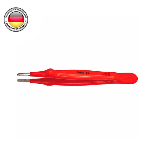 Pinza punta fina aserrada 145mm aislacion VDE