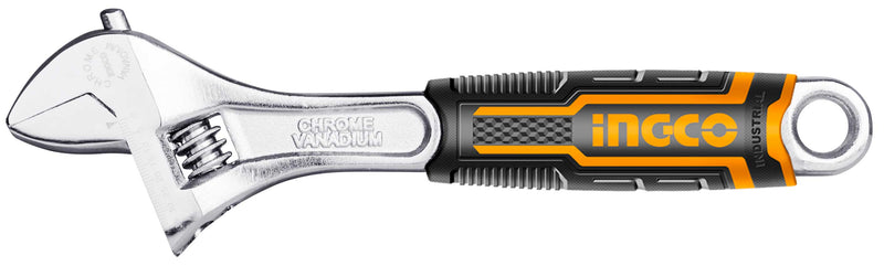 LLAVE FRANCESA INGCO CROMADA M/ENGOMADO 8" # HADW131088