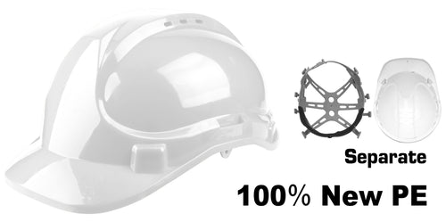 CASCO INGCO DE SEGURIDAD BLANCO # HSH209