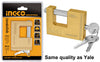CANDADO INGCO BRONCE ANTIPALANCA 90 MM C/3 LLAVES # DBBPL0902
