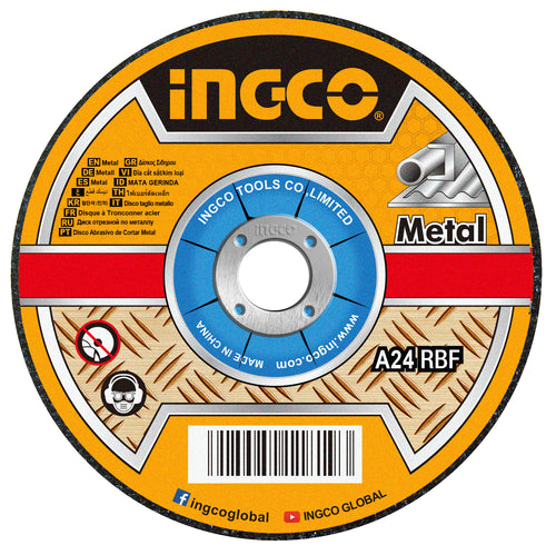 DISCO DESBASTE INGCO METAL 7" X 6.0 X 7/8" #MGD601801