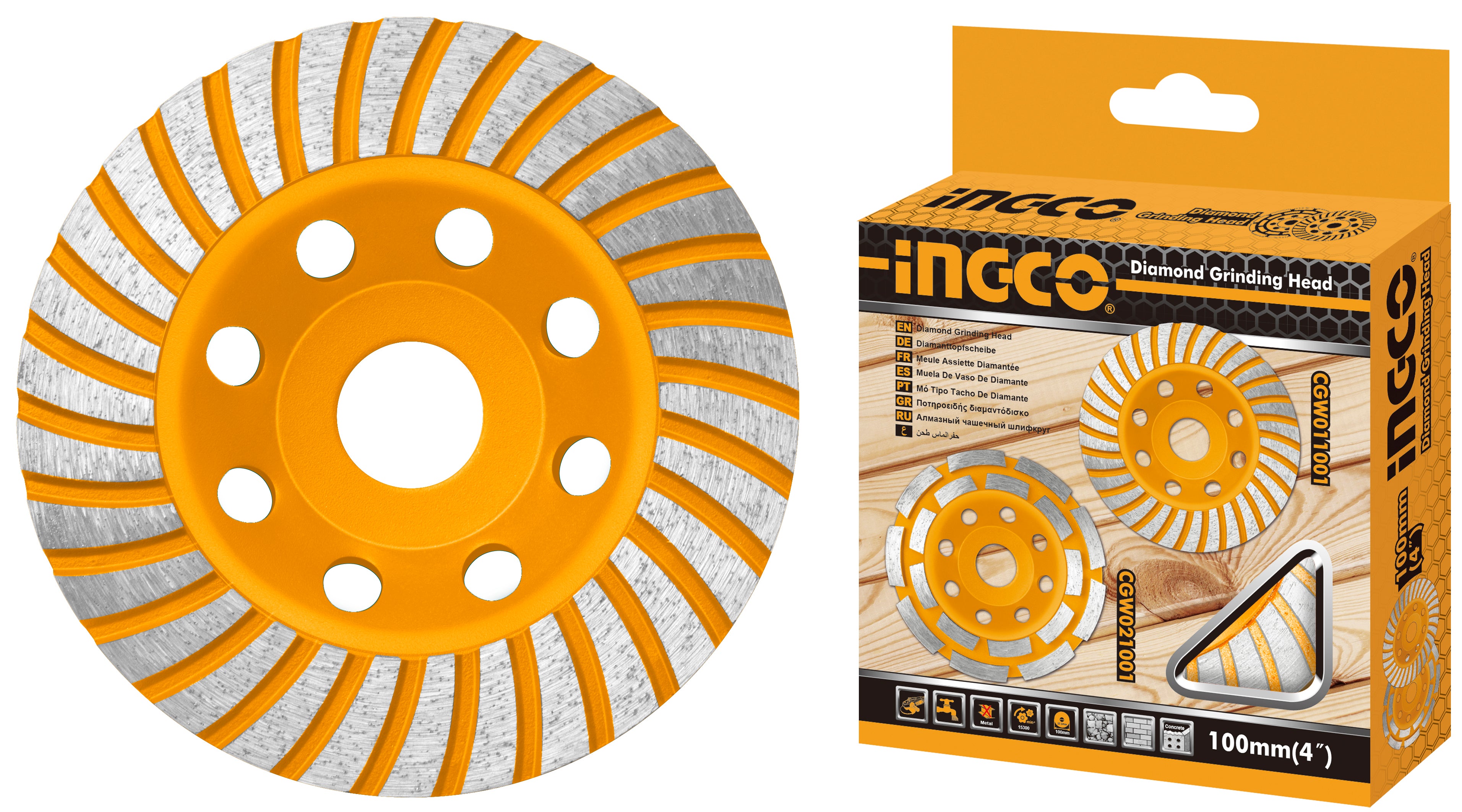 DISCO SEGMENTADO INGCO TURBO 125 MM # CGW011251