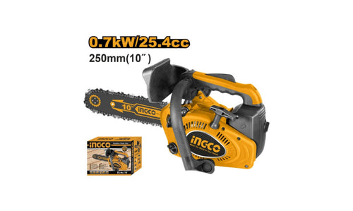 MOTOSIERRA INGCO A GASOLINA 2 TIEMPOS 25.4CC - 230ML 10" #GCS5261011 (C)