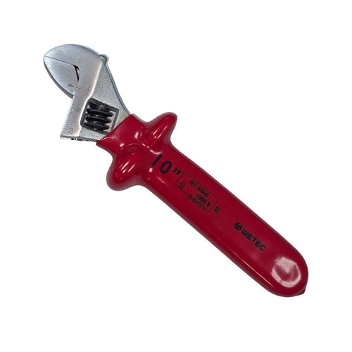 Llave Francesa Ajustable Aislada 10"